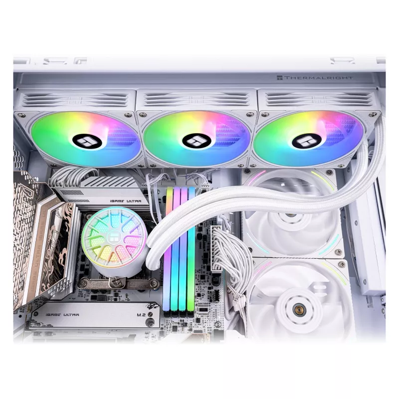 Thermalright Aqua Elite V6 RGB 360mm White All-in-One Liquid CPU Cooler