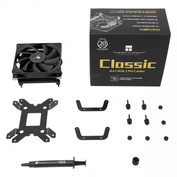 Thermalright AXP90-X36 Black Low Profile CPU Cooler, 92mm PWM Fan, ITX, Intel & AMD