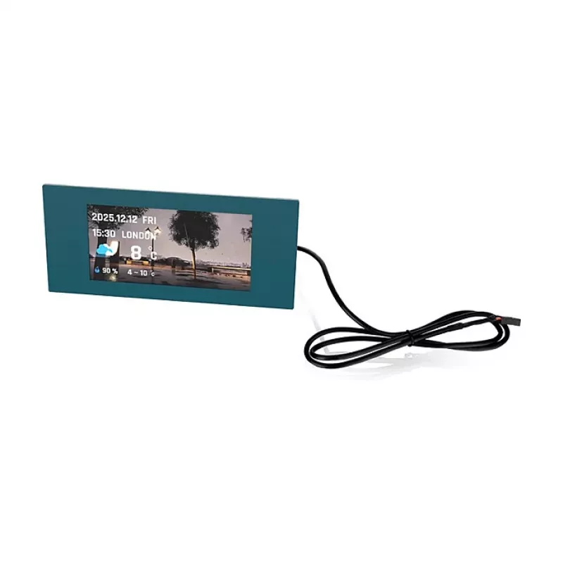 Thermaltake AC-080-OOTNAN-A1 6.0-Inch LCD Panel Kit for View 600 TG - Black