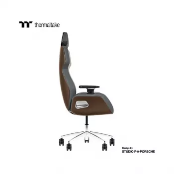 Thermaltake ARGENT E700 Mocha Mousse & Slate Gray Real Leather Gaming Chair