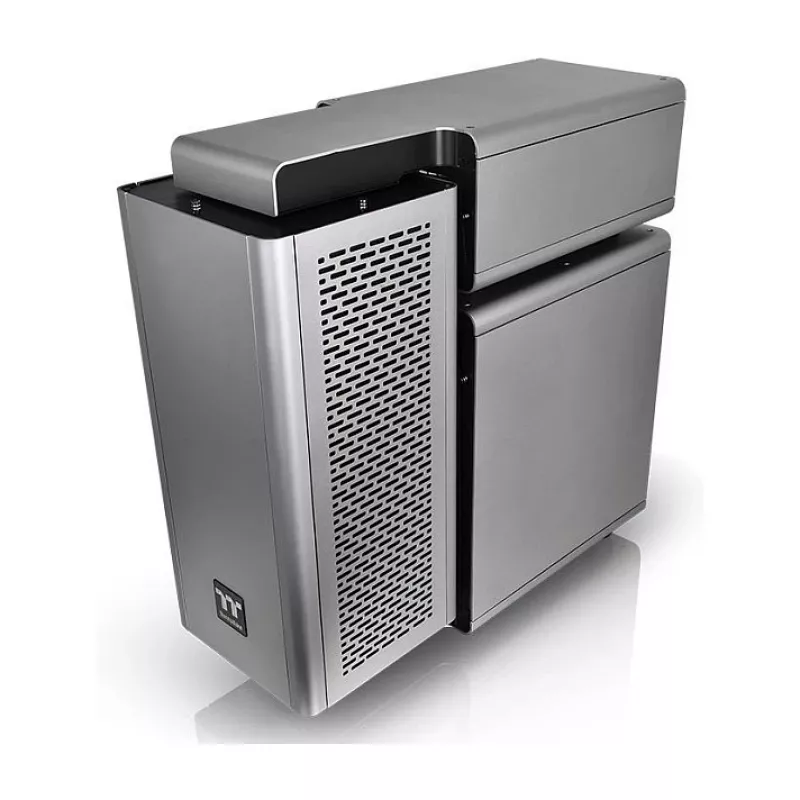 Thermaltake Level 20 Tempered Glass Edition Full Tower Chassis, Grey/Black, ARGB Fans