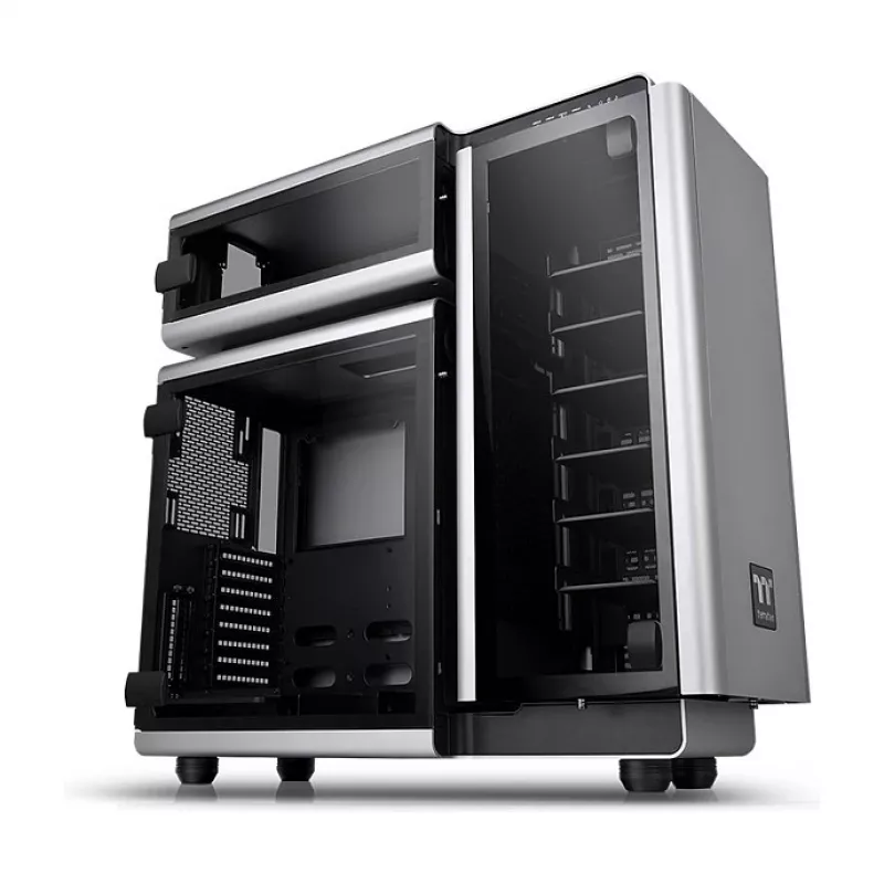 Thermaltake Level 20 Tempered Glass Edition Full Tower Chassis, Grey/Black, ARGB Fans