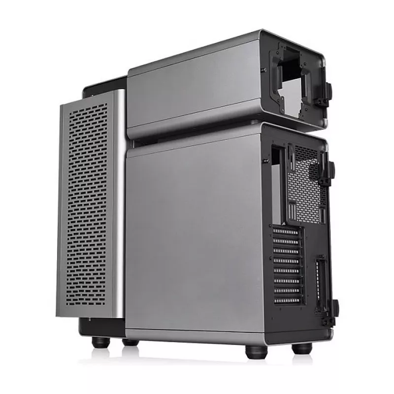 Thermaltake Level 20 Tempered Glass Edition Full Tower Chassis, Grey/Black, ARGB Fans