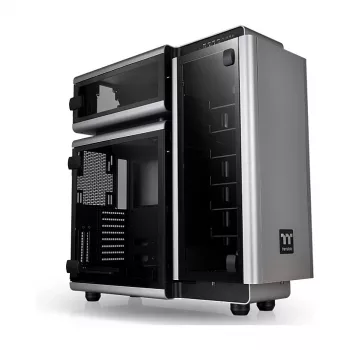 Thermaltake Level 20 Tempered Glass Edition Full Tower Chassis, Grey/Black, ARGB Fans
