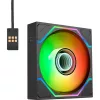 Thermaltake SWAFAN 120 EX INFINITY Black 3-Pack 120mm PWM ARGB Fan