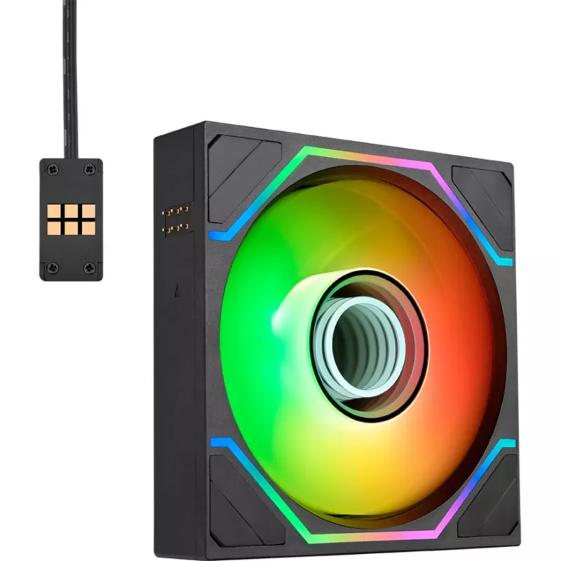 Thermaltake SWAFAN 120 EX INFINITY Black 3-Pack 120mm PWM ARGB Fan