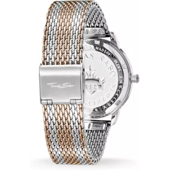 THOMAS SABO Women's Watch WA02732832013 - Quartz, Stainless Steel, Silver Dial