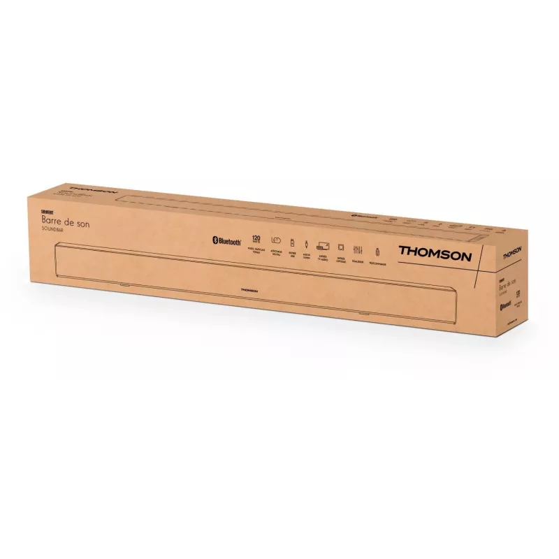 THOMSON SB180BT Bluetooth Soundbar (120W, 2.0 Channel, Black)