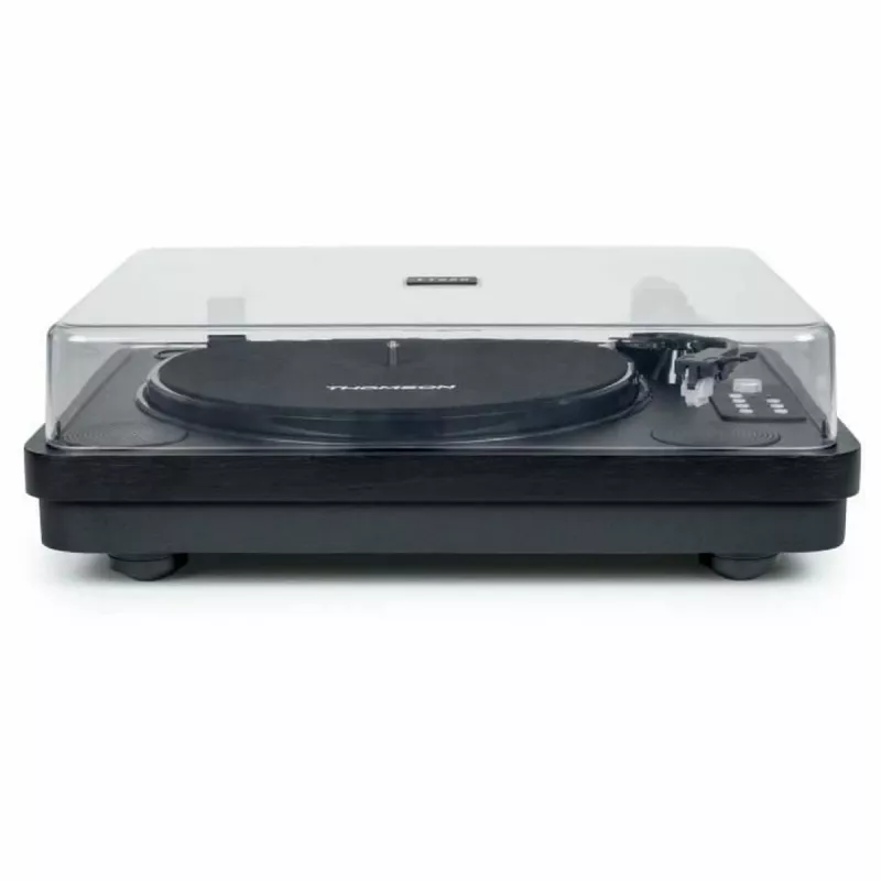 THOMSON TT650BT Turntable with Built-in Speakers, Record to USB, Black