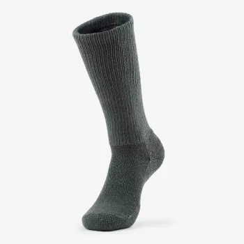 THORLO Men's Anti-Fatigue Military Over Calf Socks, Size L (EU 43-47), Olive Drab