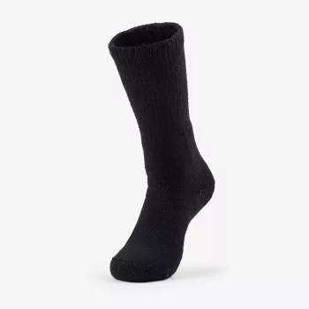 THORLO'S Military Boot Moderate Mid-Calf Socks, Size L (EU 43-47), Black