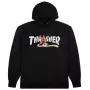 Thrasher x Toy Machine Hoodie Pyramid Black L