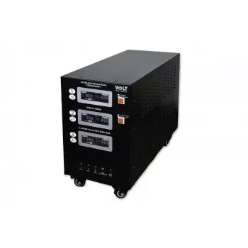 Three-Phase Voltage Stabilizer Volt Polska AVR PRO 15000 3% SERVO 3-F