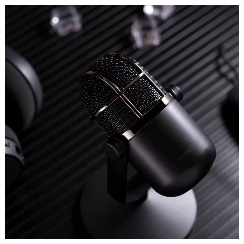 THRONMAX Mdrill Dome Jet Black 48kHz USB Condenser Microphone