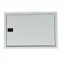 TIBOX AS116 Surface-Mounted Distribution Board 440x300x115mm, 16 Modules, Transparent Door, Indoor