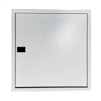 TIBOX AS216 Surface-Mounted Distribution Board, 2x16 Modules, 440x450x115 mm, White