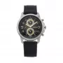 TIMBERLAND Men's Ashmont Quartz Analog Watch TDWGF9002401 45 mm Stainless Steel Case Brown Leather Strap