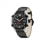 TIMBERLAND Men's Chocorua Quartz Analog Watch 44 mm Stainless Steel Case Brown Leather Strap 13326JPGYB02B