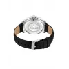 Timberland Men's Henniker Quartz Analog Watch TDWGB2230603 44mm Black Stainless Steel Leather