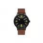 Timberland Men's Quartz Analog Watch TDWGA2100902 43 mm Stainless Steel Case Brown Leather Strap