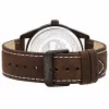 TIMBERLAND Men's Watch TBL16004JYU03 43mm Blue Dial Brown Leather Strap