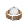 Timberland Men's Watch TDWGF2200903 45mm Stainless Steel Brown Leather
