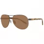 Timberland TB9086-6249H Men's Polarized Sunglasses Matte Black Green 62mm