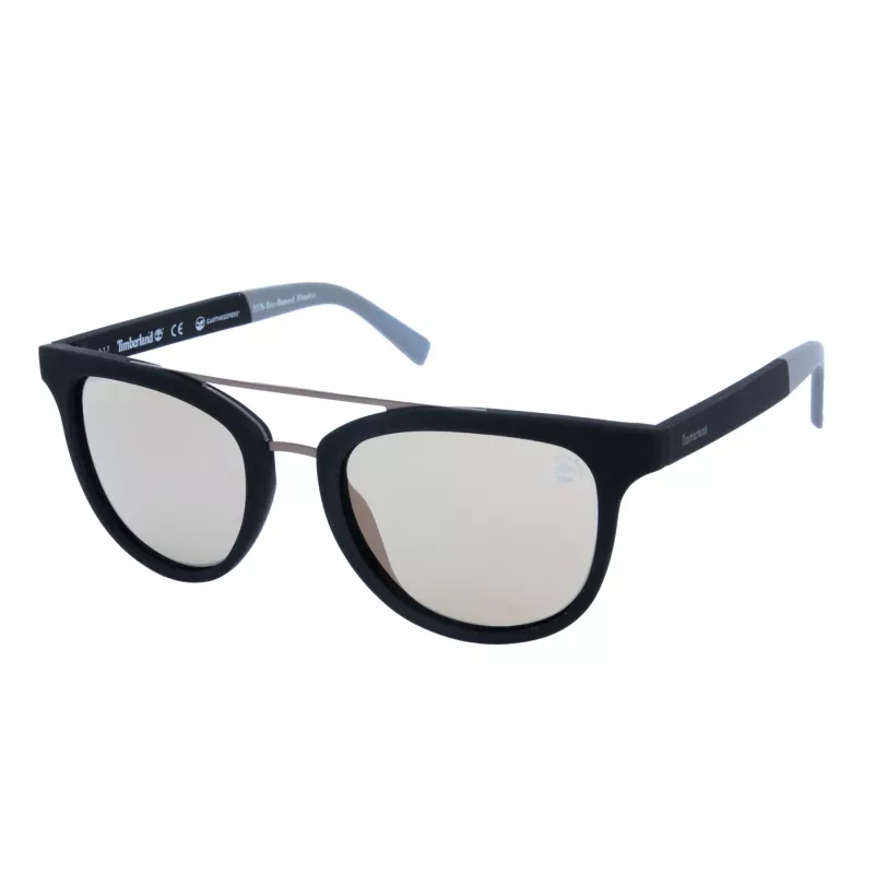 Timberland Women's Sunglasses TB9130-5202R Havana Brown Polarized Square Acetate 52mm