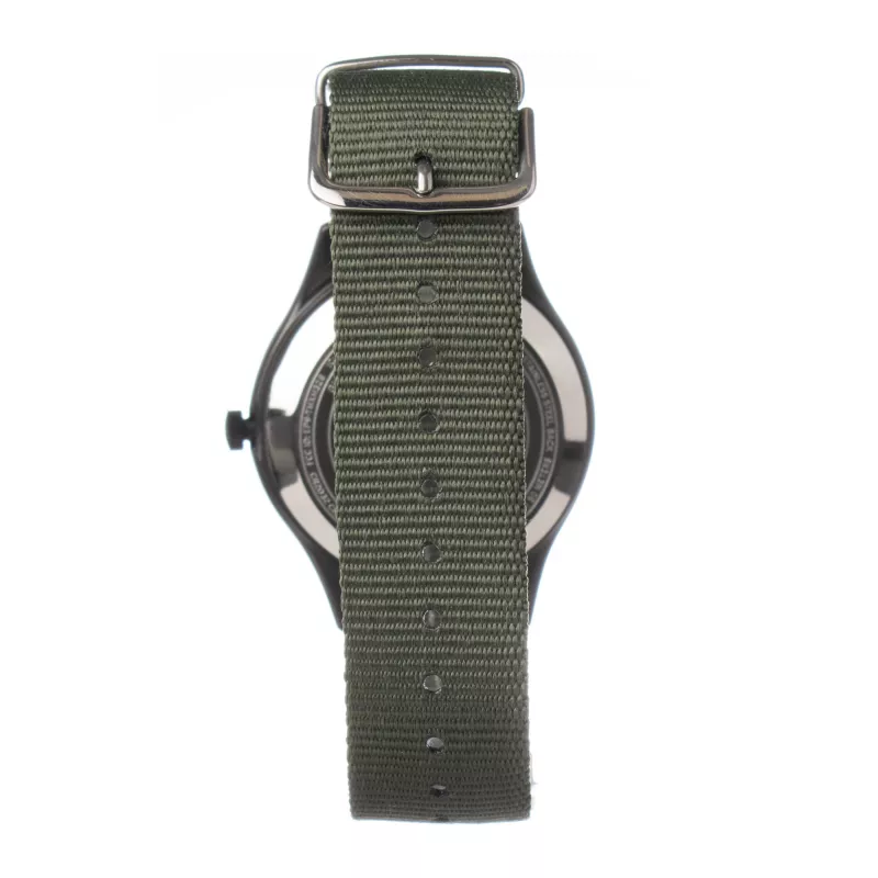 TIMEX Expedition North Field Post Men's Analog Quartz Watch 41mm Green Dial Brown Leather Strap TW2V11000LG