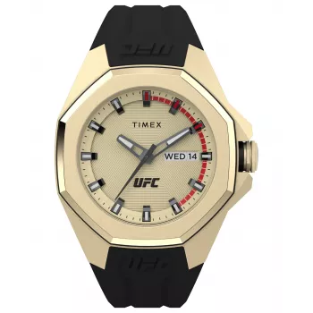 TIMEX Expedition North Field Post Solar Men's Watch TW2V57100 44mm Black Dial Eco-Leather Strap