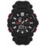 TIMEX Men's Digital Quartz Watch TW5M52800 50mm Resin Case Black Resin Band