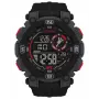 TIMEX Men's Digital Quartz Watch TW5M53700 50mm Black Resin Silicone