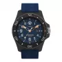 TIMEX Men's Expedition North Field Post Solar Watch TW2V40300 – 46mm Stainless Steel Green Dial Brown Leather Strap Solar Quartz