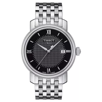 TISSOT T-Classic Bridgeport Ladies Watch 40mm Stainless Steel Swiss Quartz