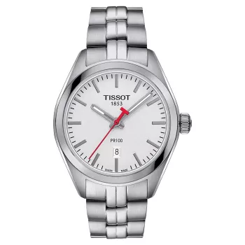 TISSOT T-Classic PR 100 Women's Watch 33mm Stainless Steel Silver Dial
