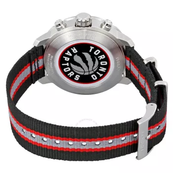 TISSOT T-Sport PRC 200 Men's Swiss Quartz Chronograph Watch 42mm Stainless Steel Black Dial
