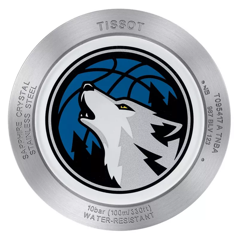 TISSOT T-Sport Quickster Men's Chronograph Watch 42mm Black PVD Stainless Steel and Nylon Strap