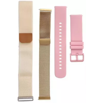 Titmo Loop I-110 Gold Smartband with ECG, HRV, HR, BP, SpO2, IP68, Bluetooth