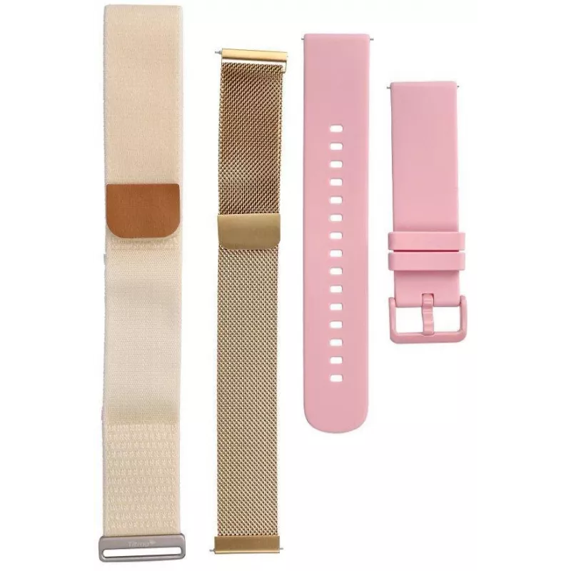 Titmo Loop I-110 Gold Smartband with ECG, HRV, HR, BP, SpO2, IP68, Bluetooth