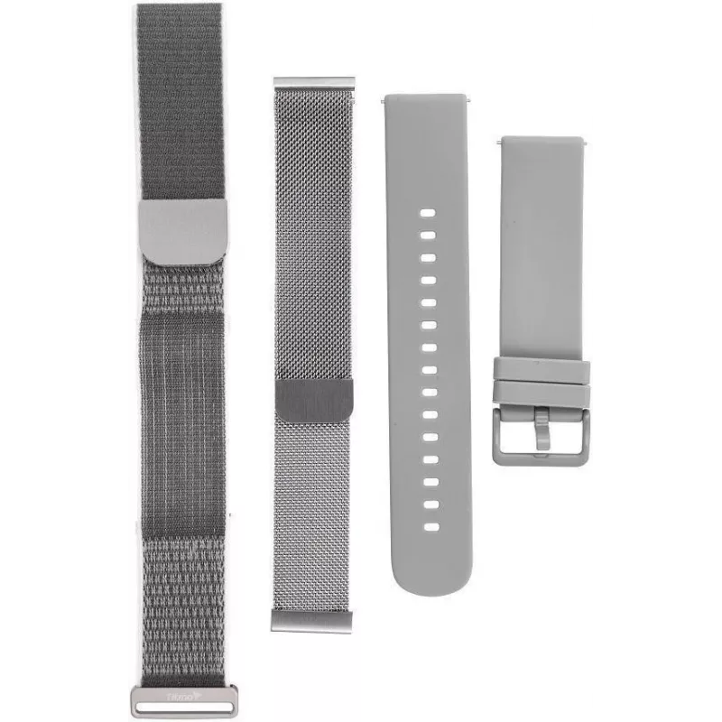 Titmo Loop I-110 Silver Smartband with ECG, HRV, HR, BP, SpO2, IP68