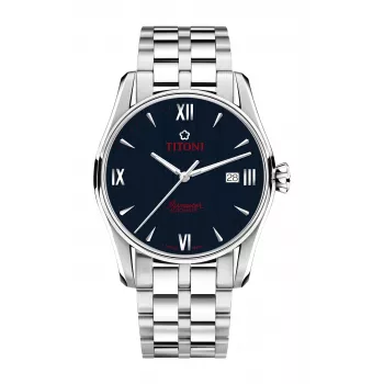 TITONI Men's Automatic Watch 83908S-690 40mm Stainless Steel