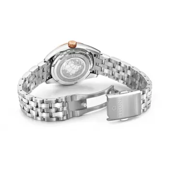 TITONI Women's Automatic Watch 818SRG-622 30mm Stainless Steel with Diamonds