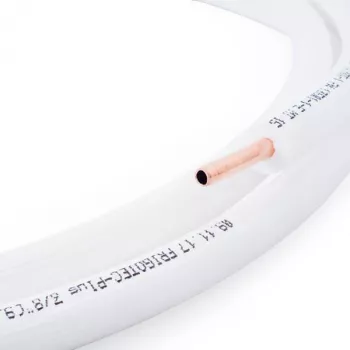 TIVENTO Flex Pre-Insulated Copper Pipe 1/4 inch (6.35mm) - 50m Coil