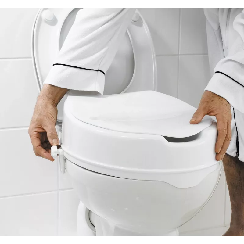 Toilet Riser Seat SAM White