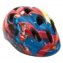 Toimsa Superman Children's Bicycle Helmet with Dial Fit, CE EN1078, 52-56 cm (Blue/Red)