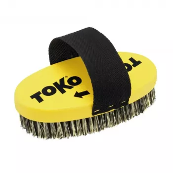 Toko Base Brush Oval Steel Wire - Ski & Snowboard Wax Brush