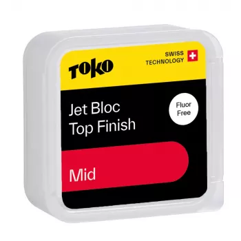 Toko Jet Bloc Top Finish Mid Ski Wax - 20g Block