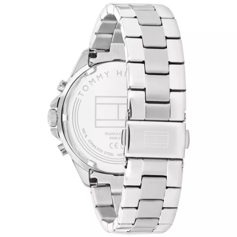 Tommy Hilfiger Damon Men's Quartz Analog Watch 40mm Stainless Steel Blue Dial