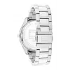 Tommy Hilfiger Men's 1710541 Analog Quartz Watch 44mm Stainless Steel Case Brown Leather Strap Blue Dial