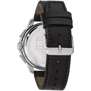 Tommy Hilfiger Men's 1710619 Analog Quartz Watch 46mm Blue Dial Stainless Steel